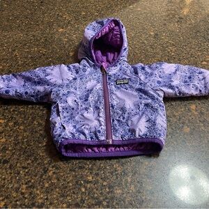 Patagonia Lavender Hooded Jacket - Reversible